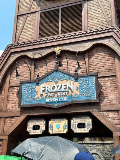 Frozen Ever After Sign