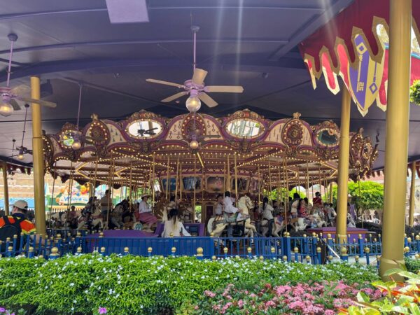 Hong Kong Disneyland Rides and Attractions carousel