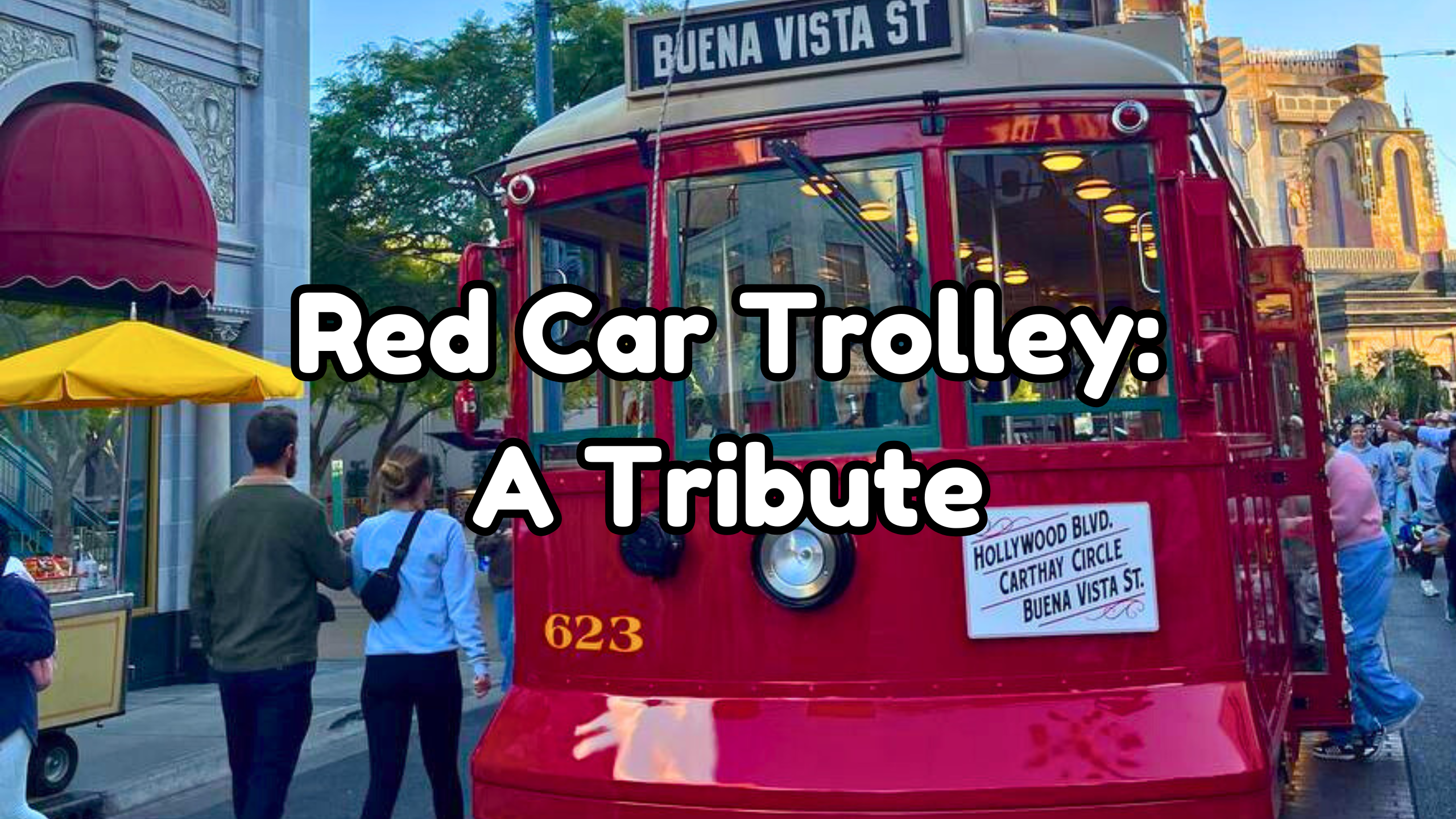 Red Car Trolley A Tribute