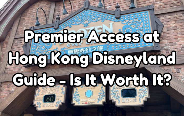 Premier Access at Hong Kong Disneyland Guide