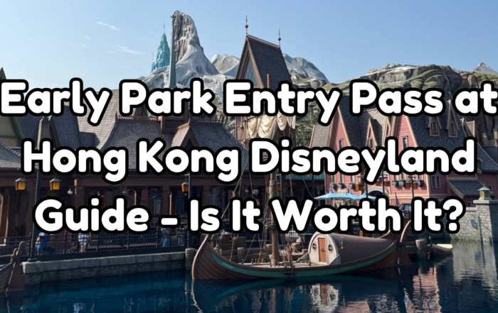 Early Park Entry Pass at Hong Kong Disneyland Pic