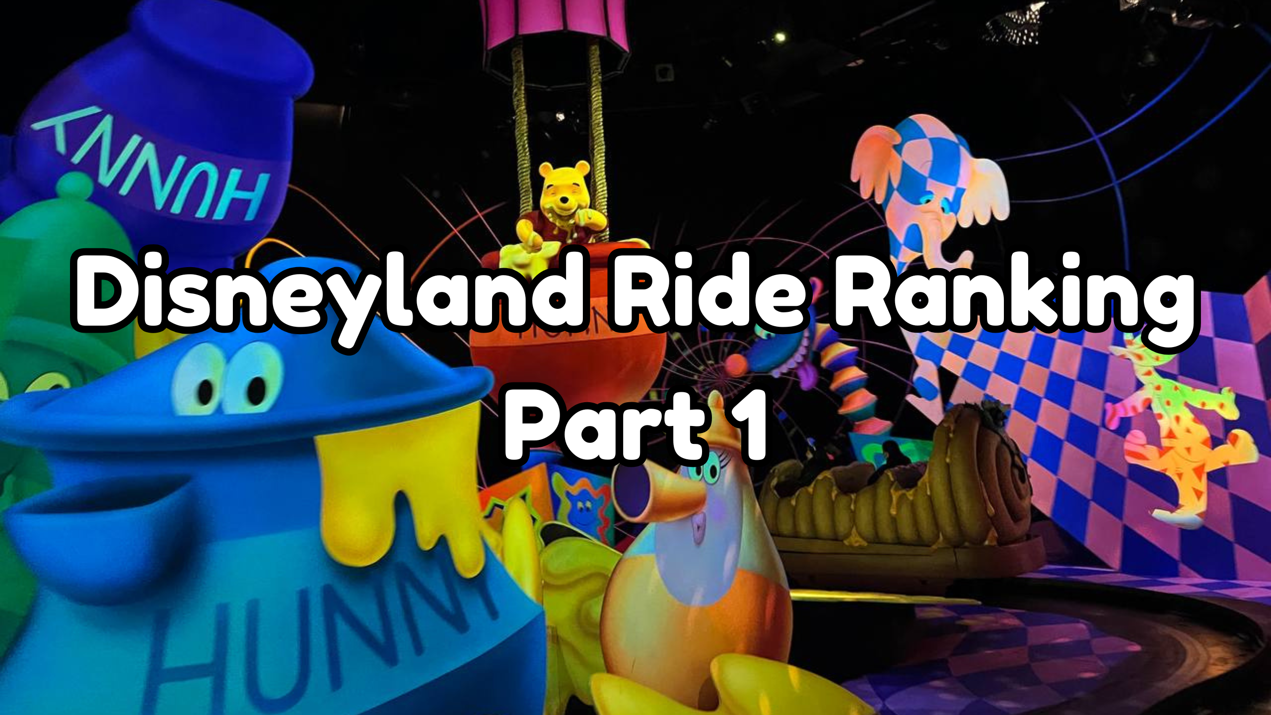 Disneyland ride ranking cover