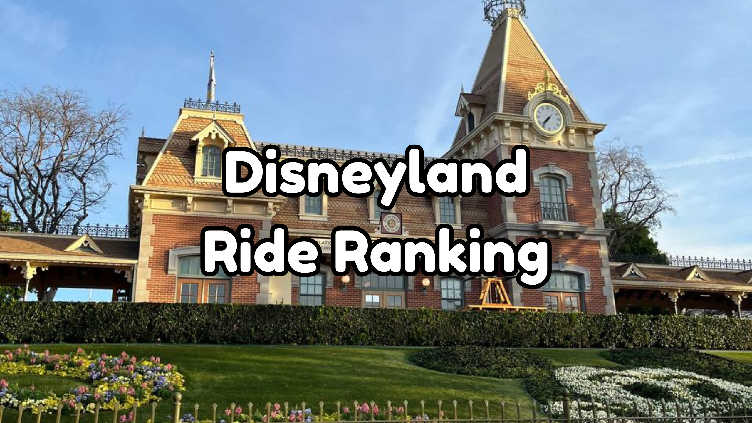 Disneyland ride ranking cover