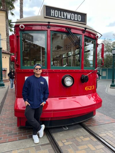 Red Car Trolley Picture