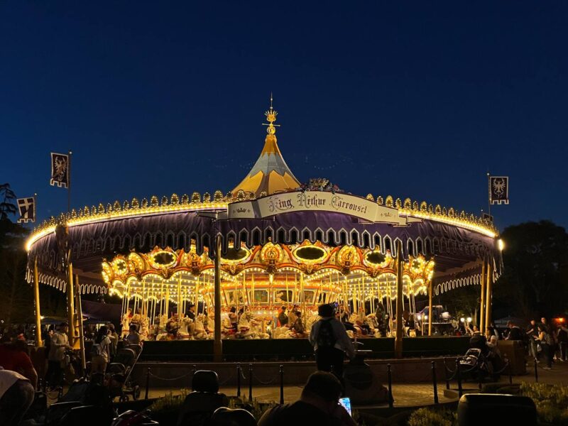 Disneyland ride ranking King Arthur Carousel