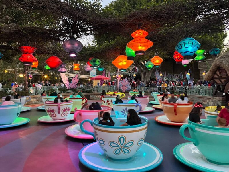 Disneyland ride ranking tea cups