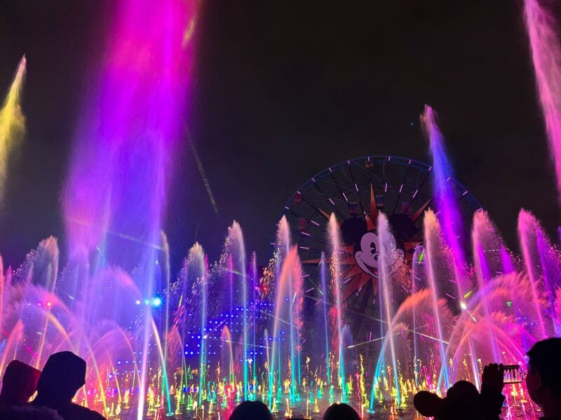 California Adventure Ride and Attraction Guide World of Color