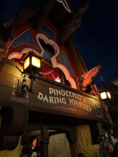 Disneyland ride ranking pinocchio