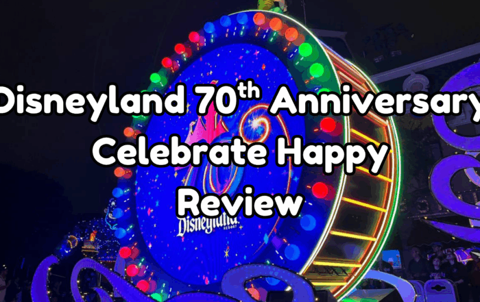 Disneyland 70th anniversary cover