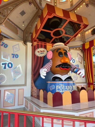 Disneyland 70th anniversary toy story