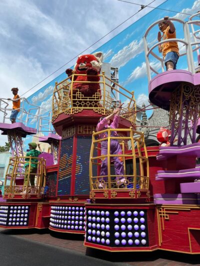 Disneyland 70th anniversary turning red