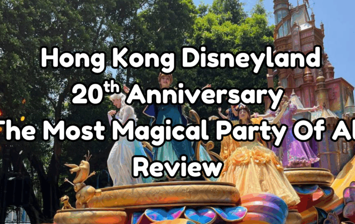 Hong Kong Disneyland 20th Anniversary cover