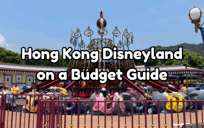 Hong Kong Disneyland On a Budget