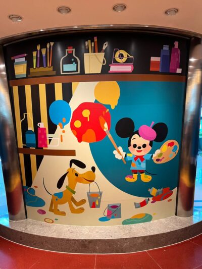 Disney's Hollywood Hotel mural 2