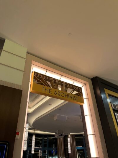 Disney's Hollywood Hotel the archivist entrance