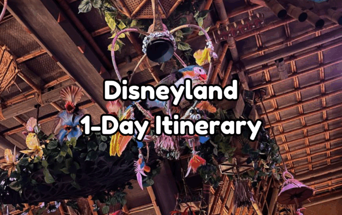 1-Day Disneyland Itinerary cover