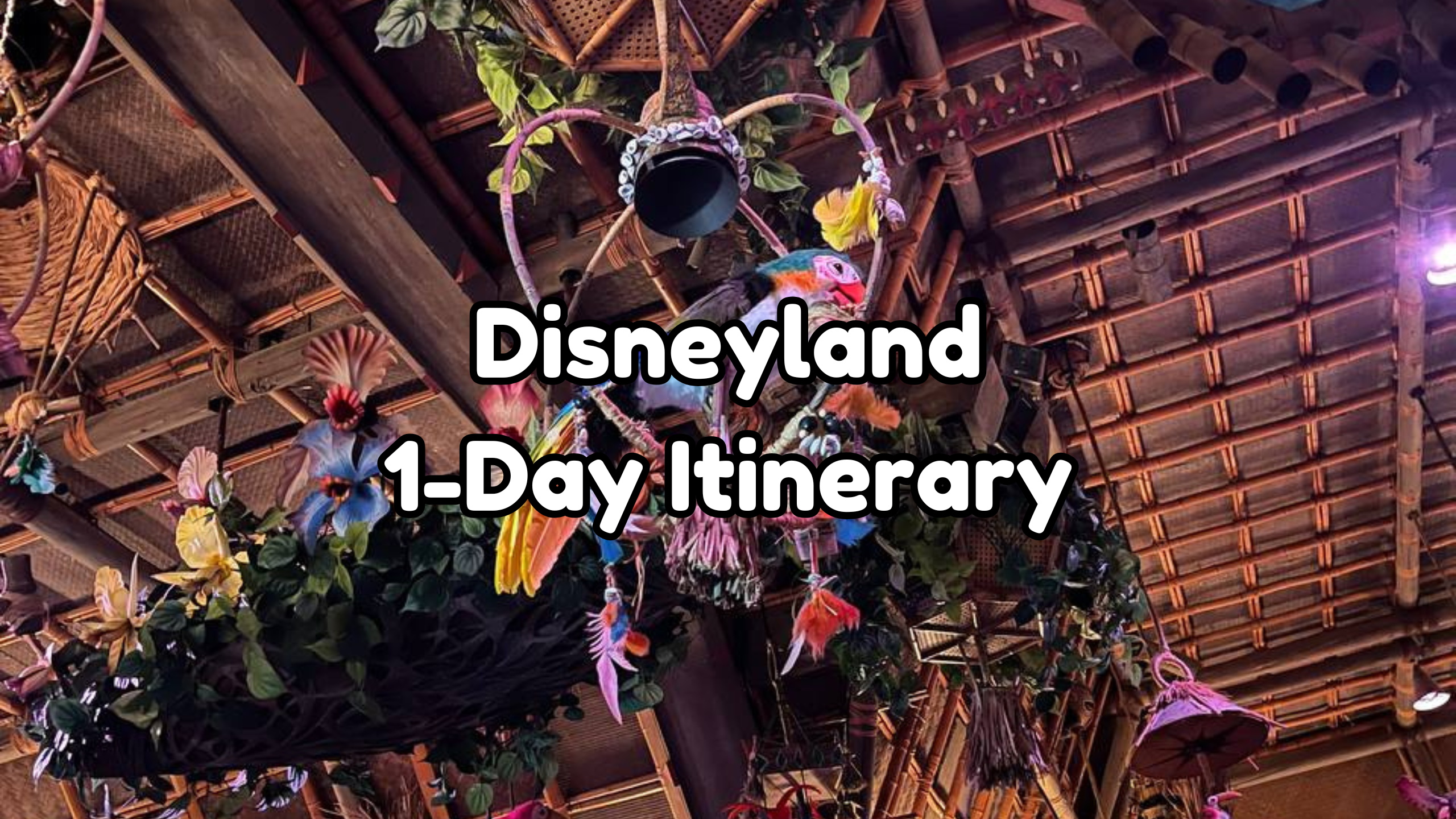 1-Day Disneyland Itinerary cover