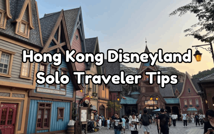 Hong Kong Disneyland Solo Traveler cover