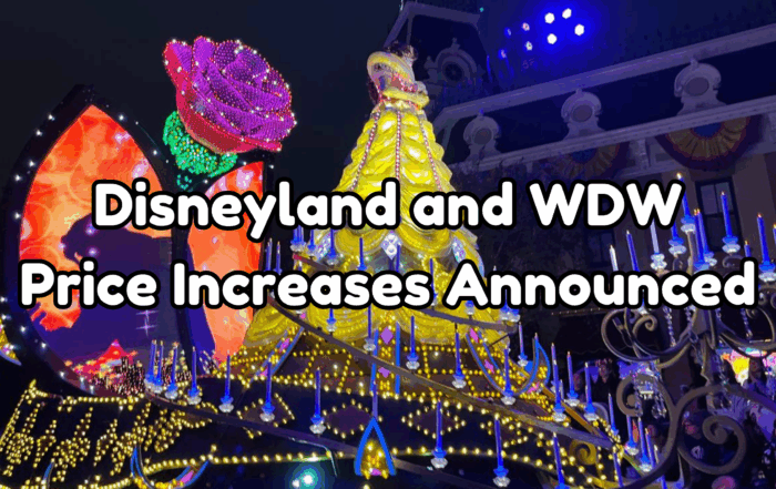 Disneyland and Walt Disney World Price Increases cover
