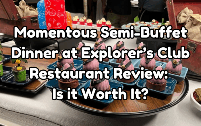 Momentous Semi-Buffet Dinner cover