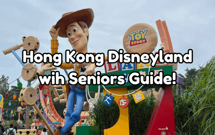 Hong Kong Disneyland with Seniors cover