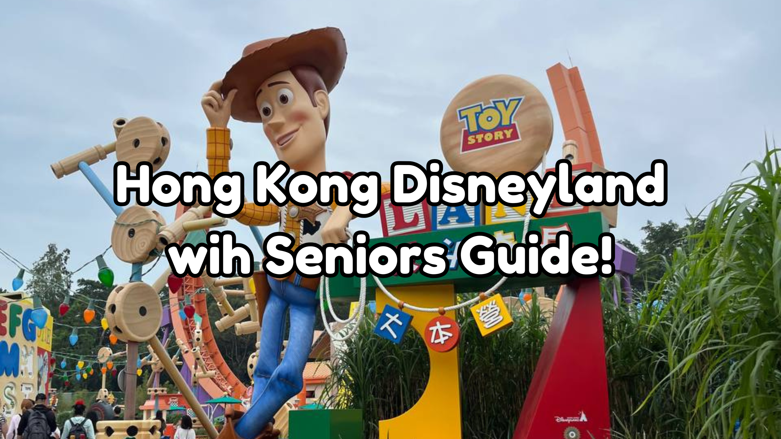 Hong Kong Disneyland with Seniors cover