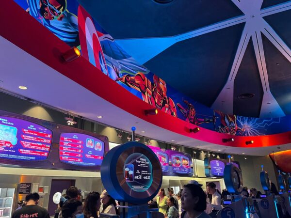 Marvel in Hong Kong Disneyland starliner diner order