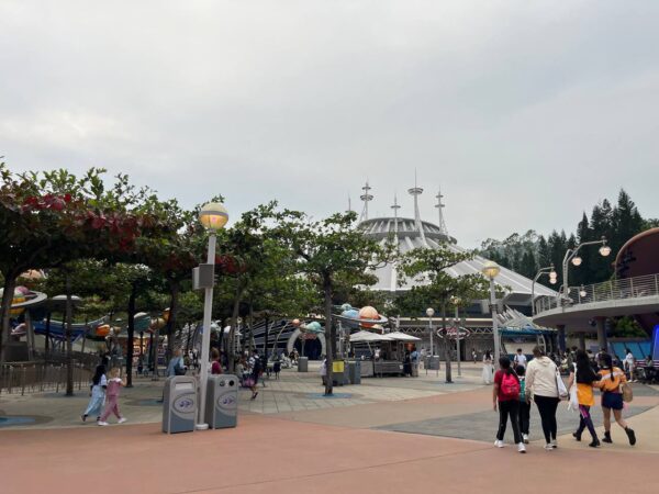 Hong Kong Disneyland for Adults tomorrowland