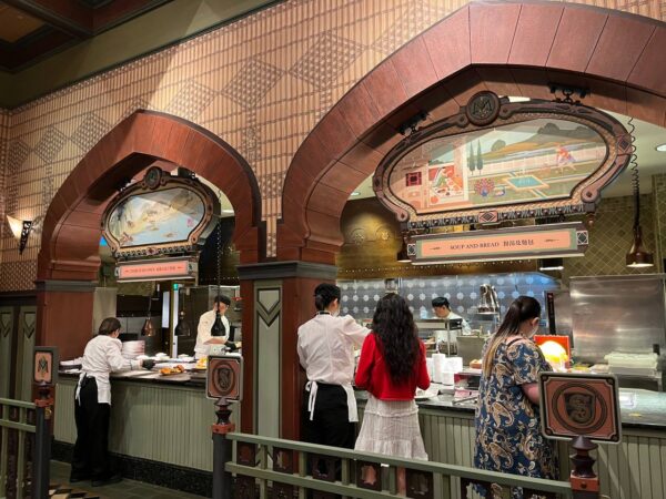 Momentous Semi-Buffet Dinner counters