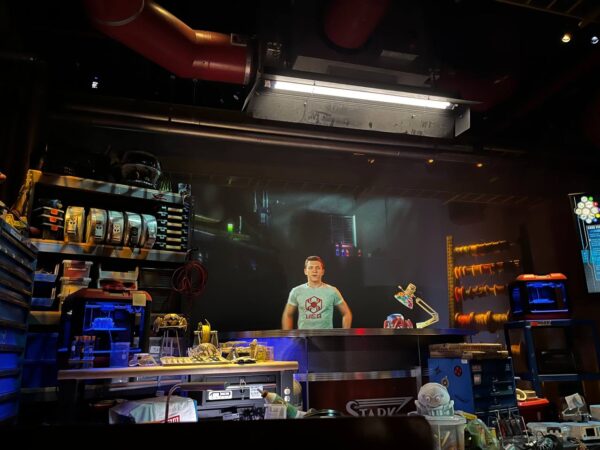 Disneyland solo travel spiderman