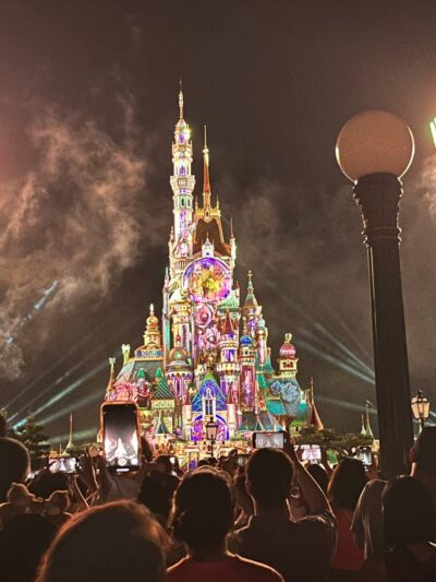Hong Kong Disneyland for Adults castle magical