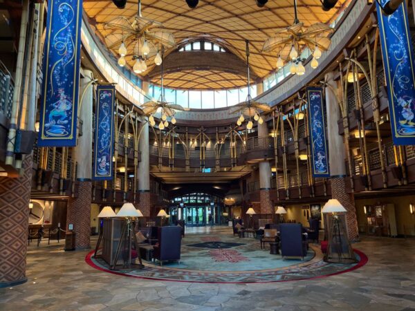 Hong Kong Disneyland for Adults lobby