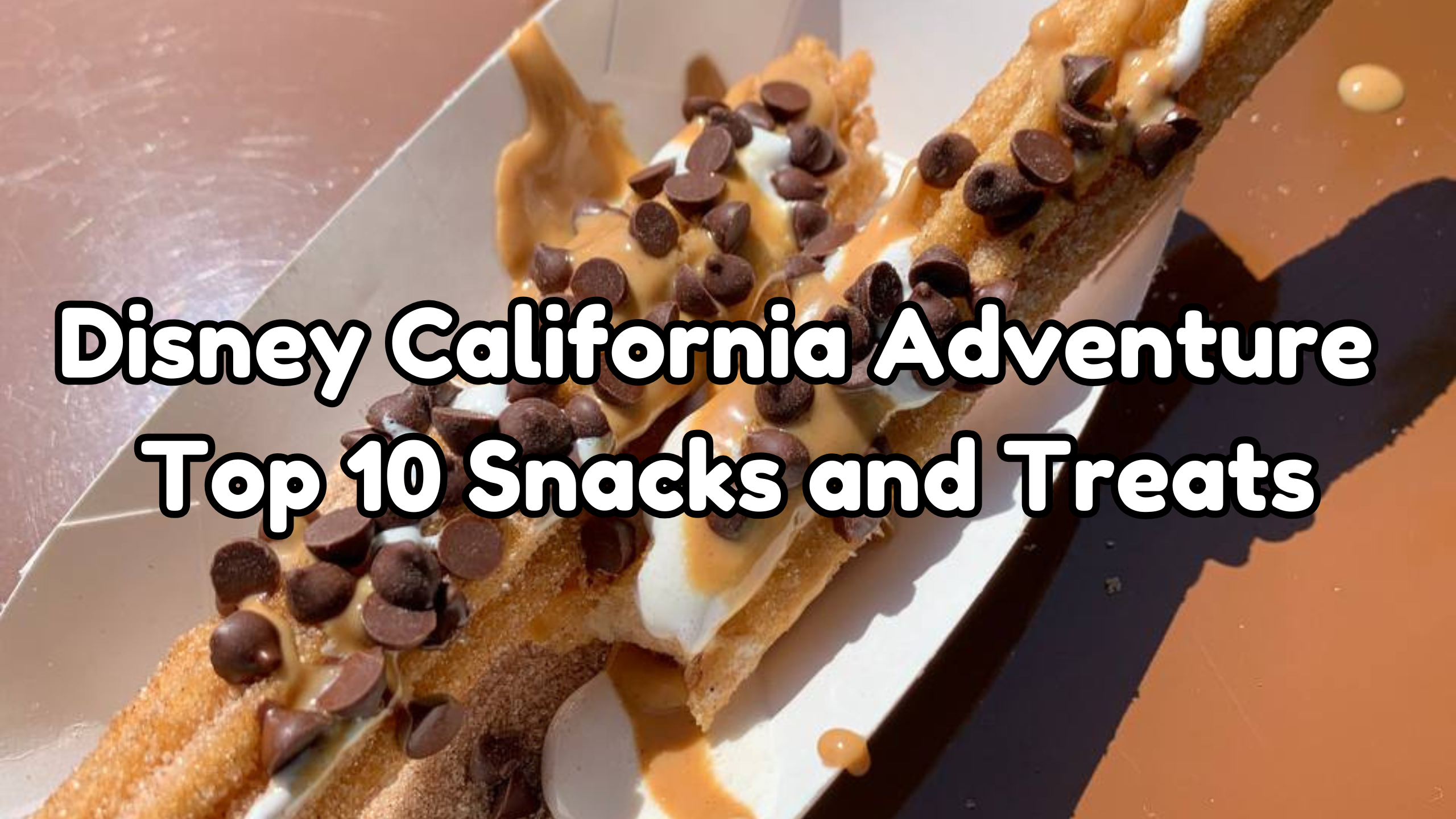 Disney California Adventure snacks cover