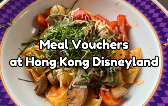 Meal Vouchers at Hong Kong Disneyland cover