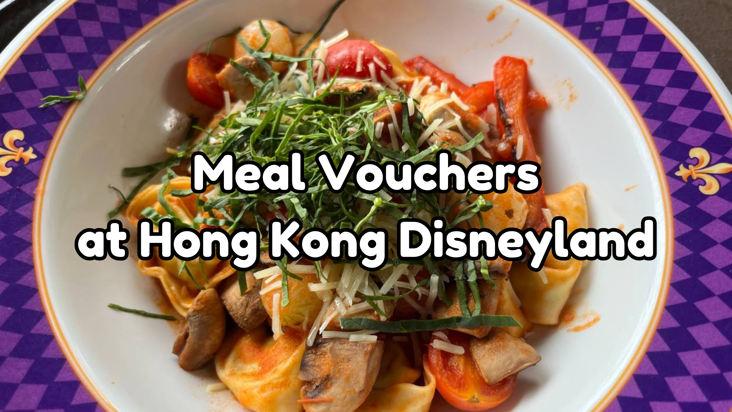 Meal Vouchers at Hong Kong Disneyland cover