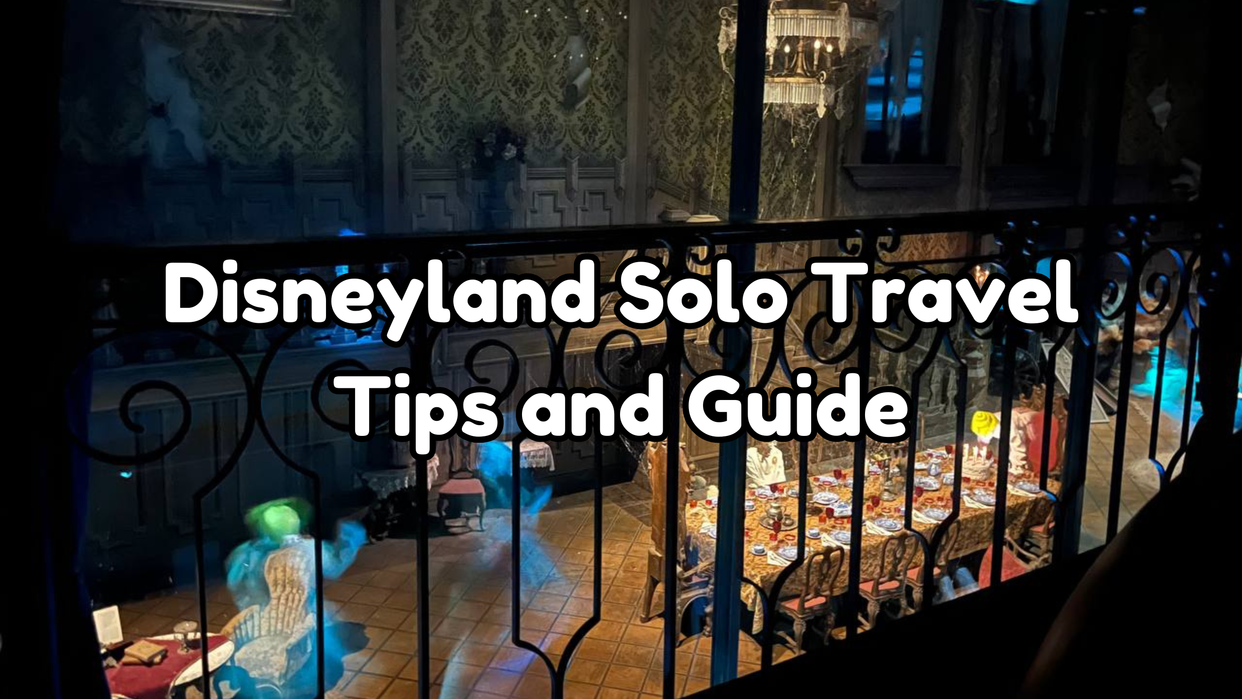 Disneyland solo travel cover