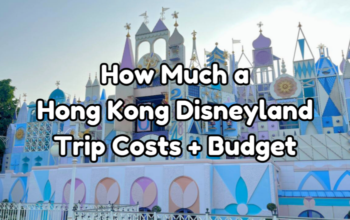 Hong Kong Disneyland Trip Costs cover