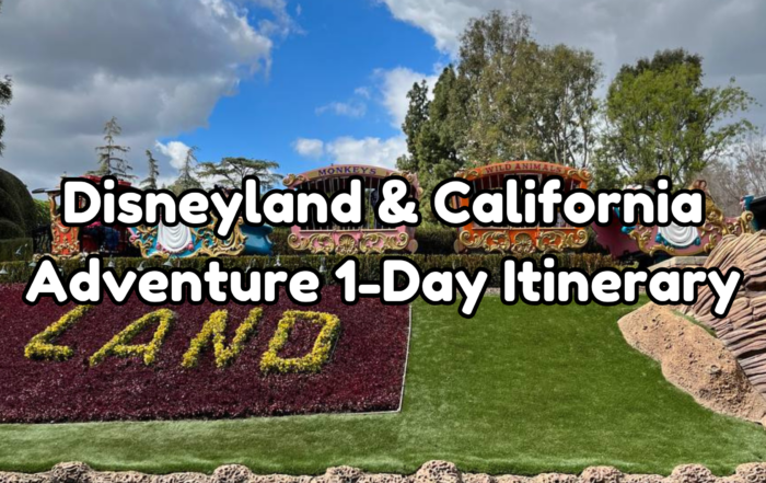 Disneyland and California Adventure 1-Day Itinerary