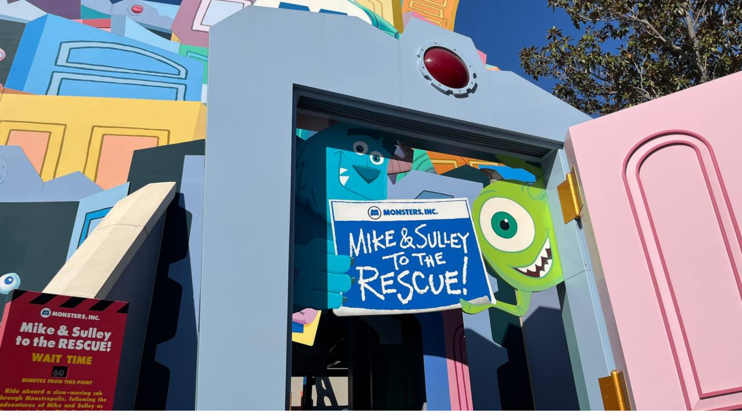 Monsters Inc Closure entrance