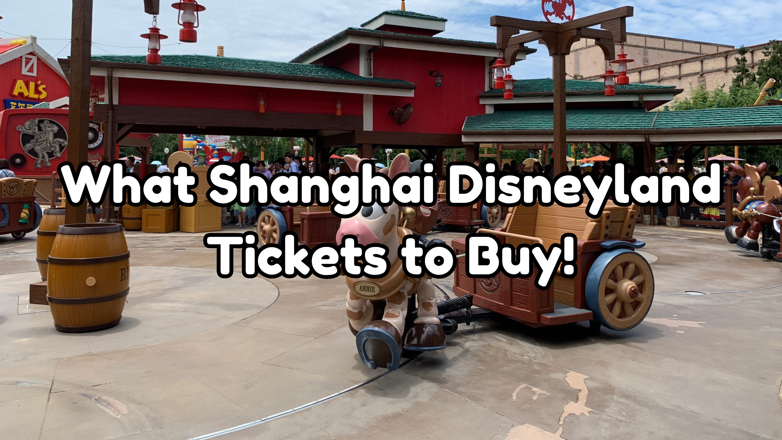 Shanghai Disneyland Tickets cover