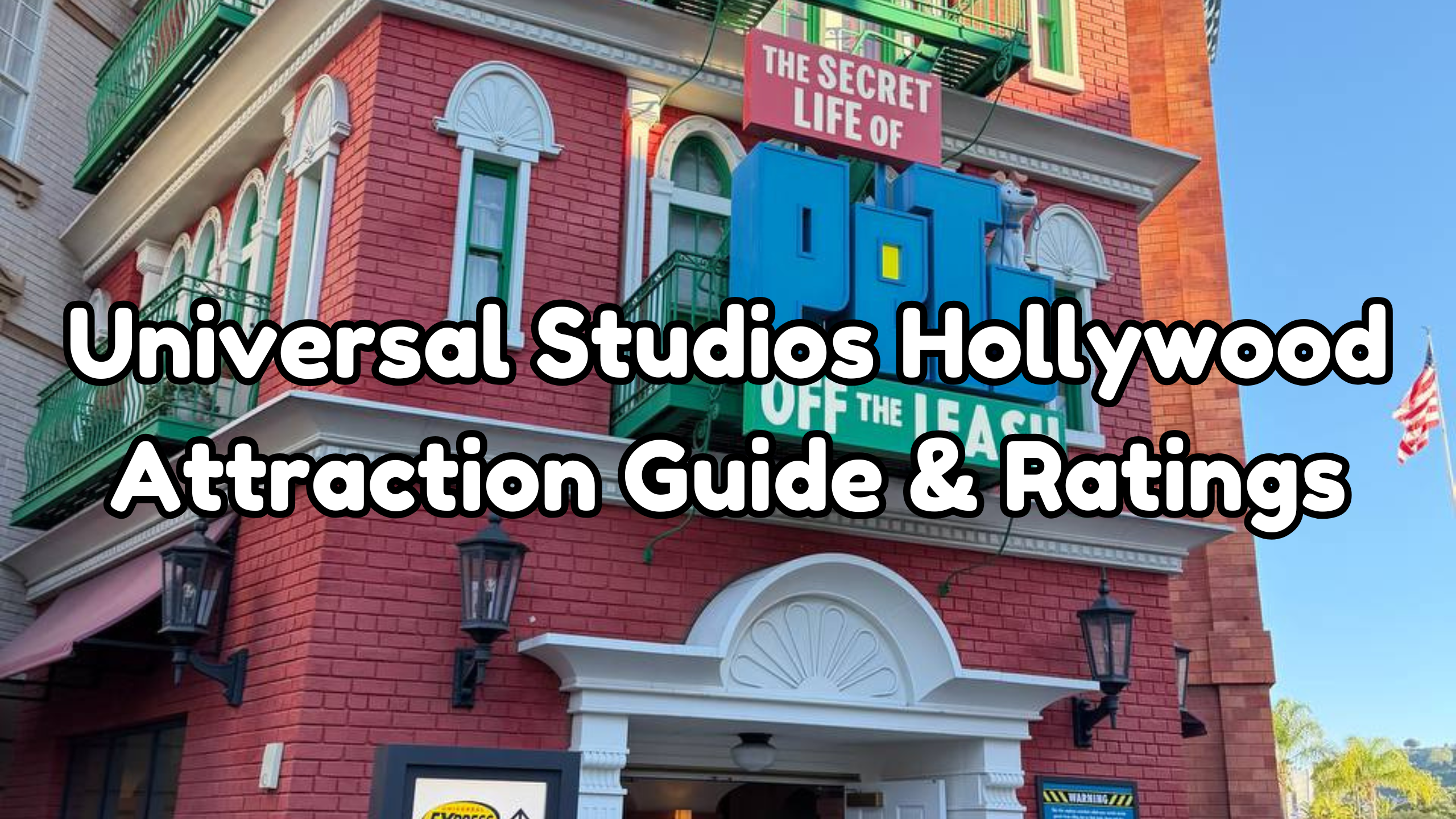Universal Studios Hollywood Attractions cover