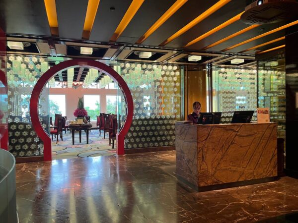 Disney Character Dim Sum entrance