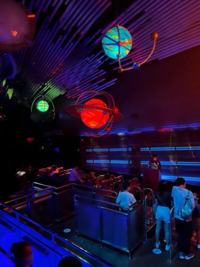 Star Wars at Hong Kong Disneyland load station