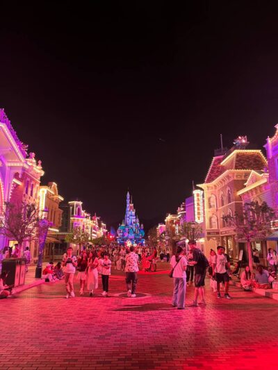 Hong Kong Disneyland Worth It nighttime