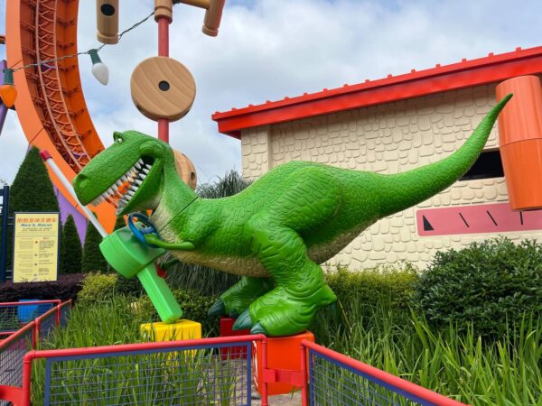 Shanghai Disneyland Attractions and Entertainment rex