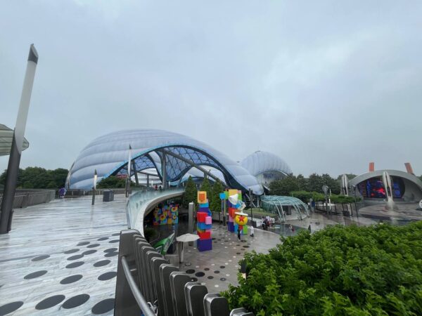 Shanghai Disneyland Attractions and Entertainment tron canopy