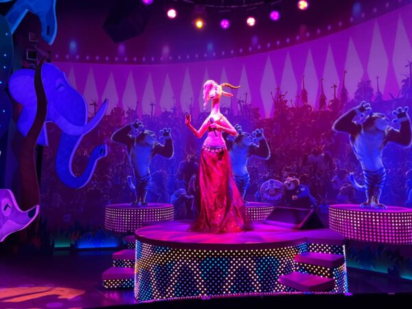 Zootopia: Hot Pursuit gazelle animatronic