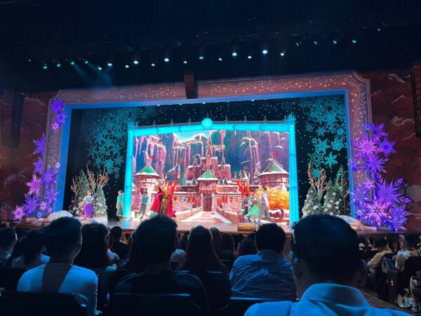 Shanghai Disneyland Attractions and Entertainment frozen sing along