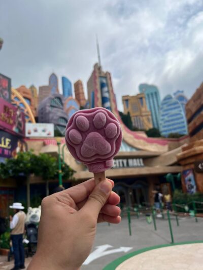 Shanghai DIsneyland Snacks pawpsicle