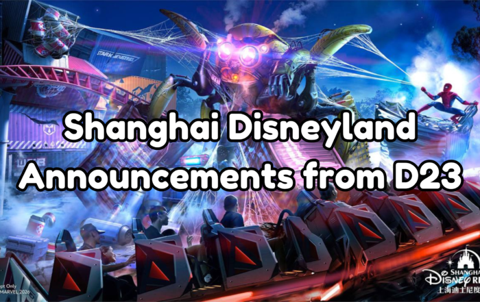 Shanghai Disneyland Spider-Man Coaster cover